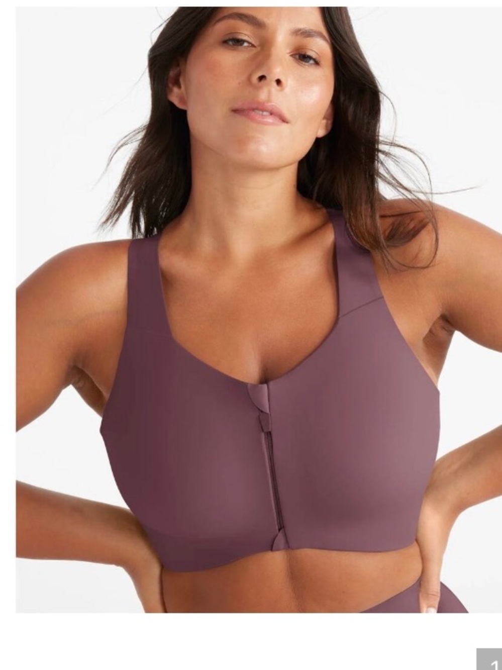 NWT Catalyst Front Zip Sports Bra Dahlia sz 5 maximum support XL XXL 40C 38C 36d